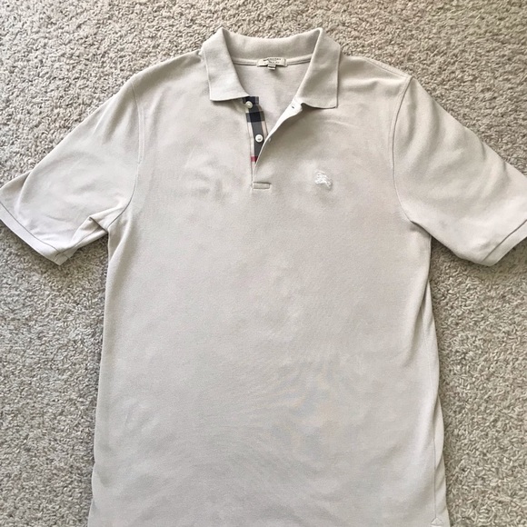 Men’s Burberry London Classic Fit Polo Medium - Picture 6 of 12